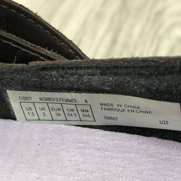 Aravon Mary Jane Shoes Womens 7.5 Abbey Z Strap Brown Leather Hook and Loop - Picture 10 of 11